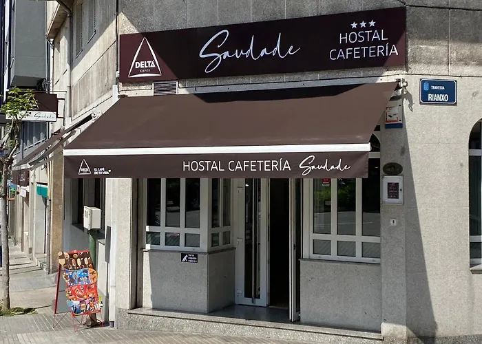 Saudade Hostal Cafetería A Coruña